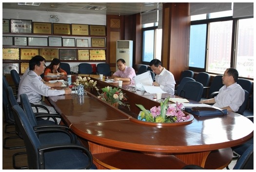 市城鄉(xiāng)建委副主任張北安一行來(lái)我司調(diào)研